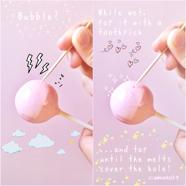 Cakeb0t Tip: Toothpick!